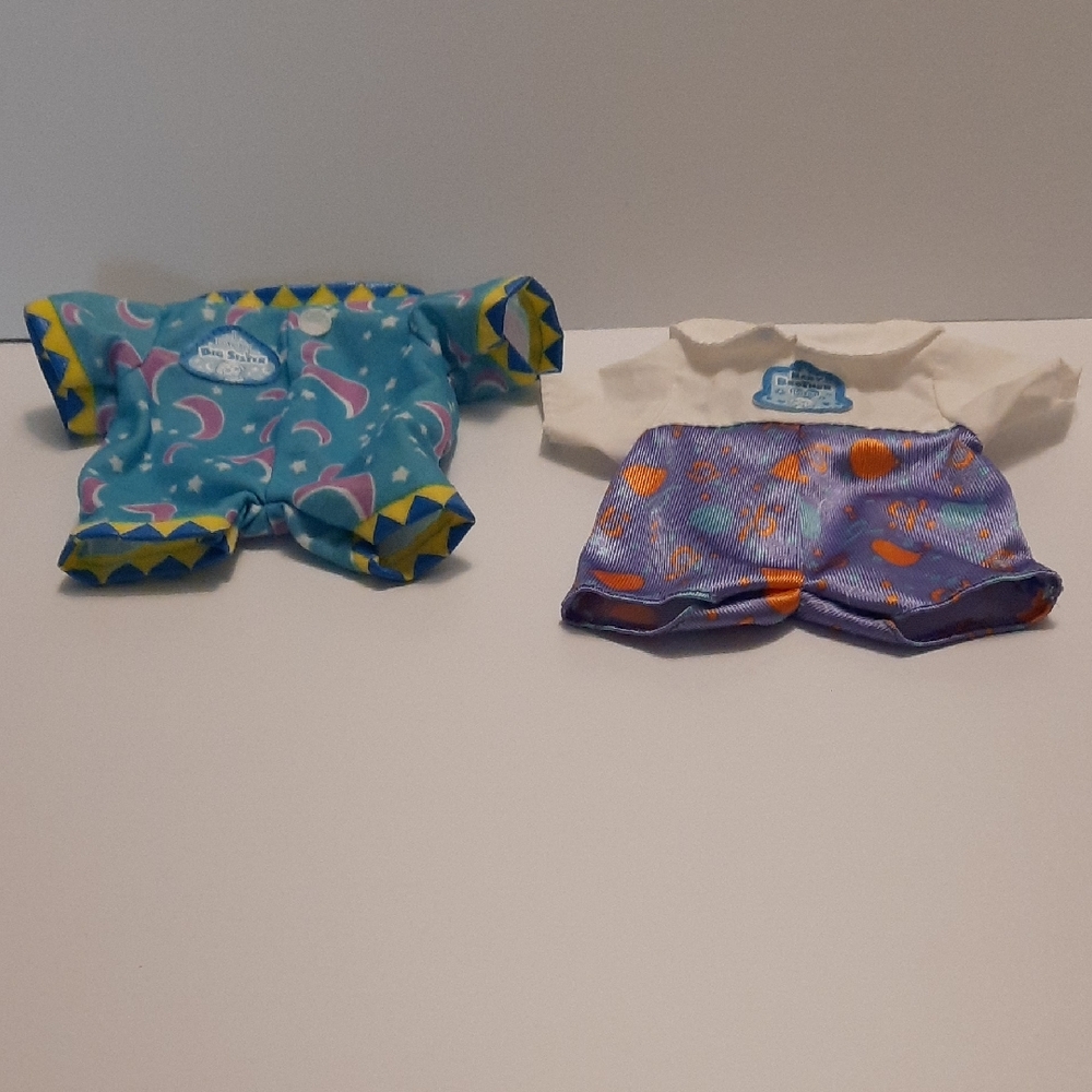 Colorful doll outfits baby brother and big sister